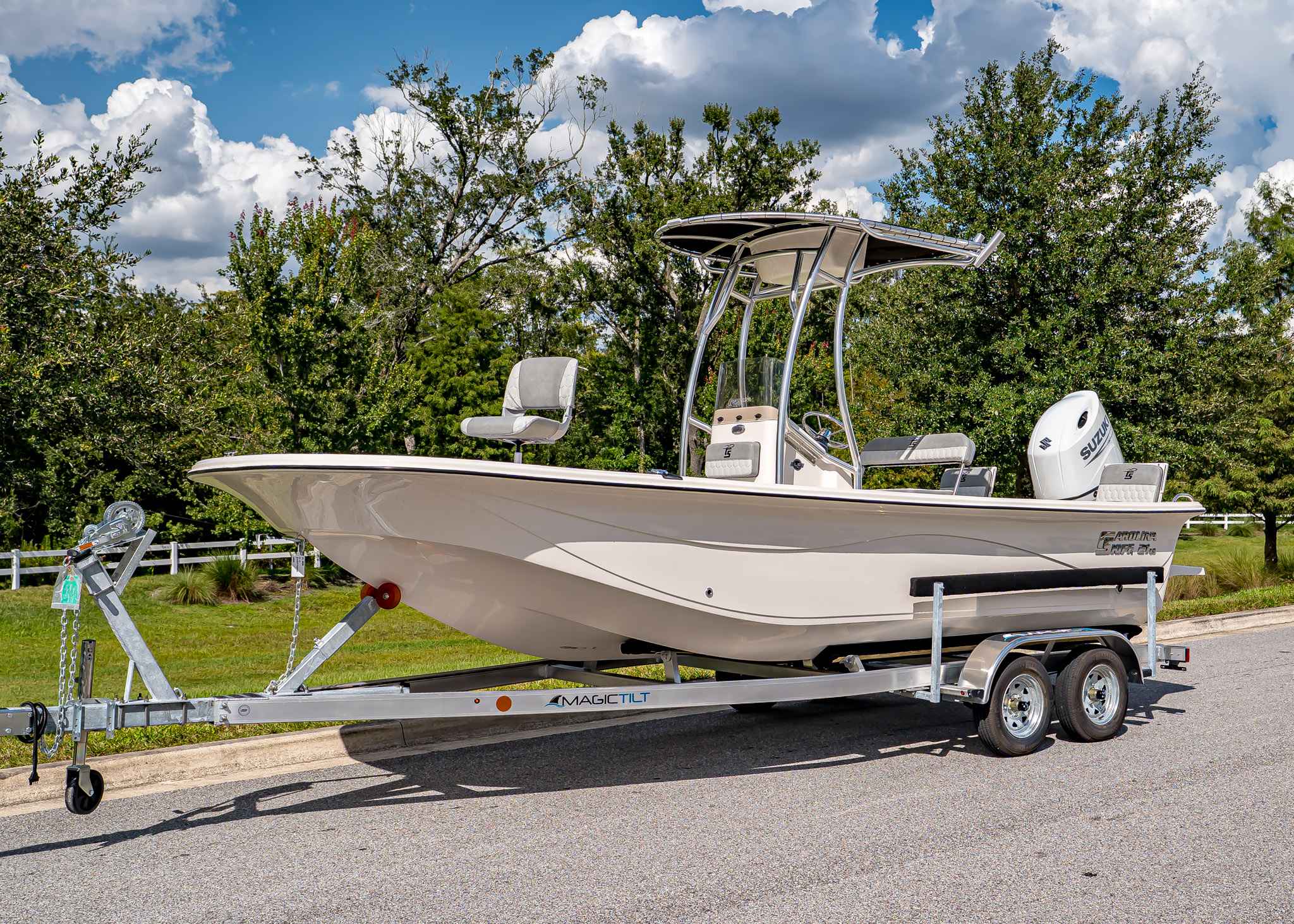 2026 Carolina Skiff 21 LS (CS-0006) New White