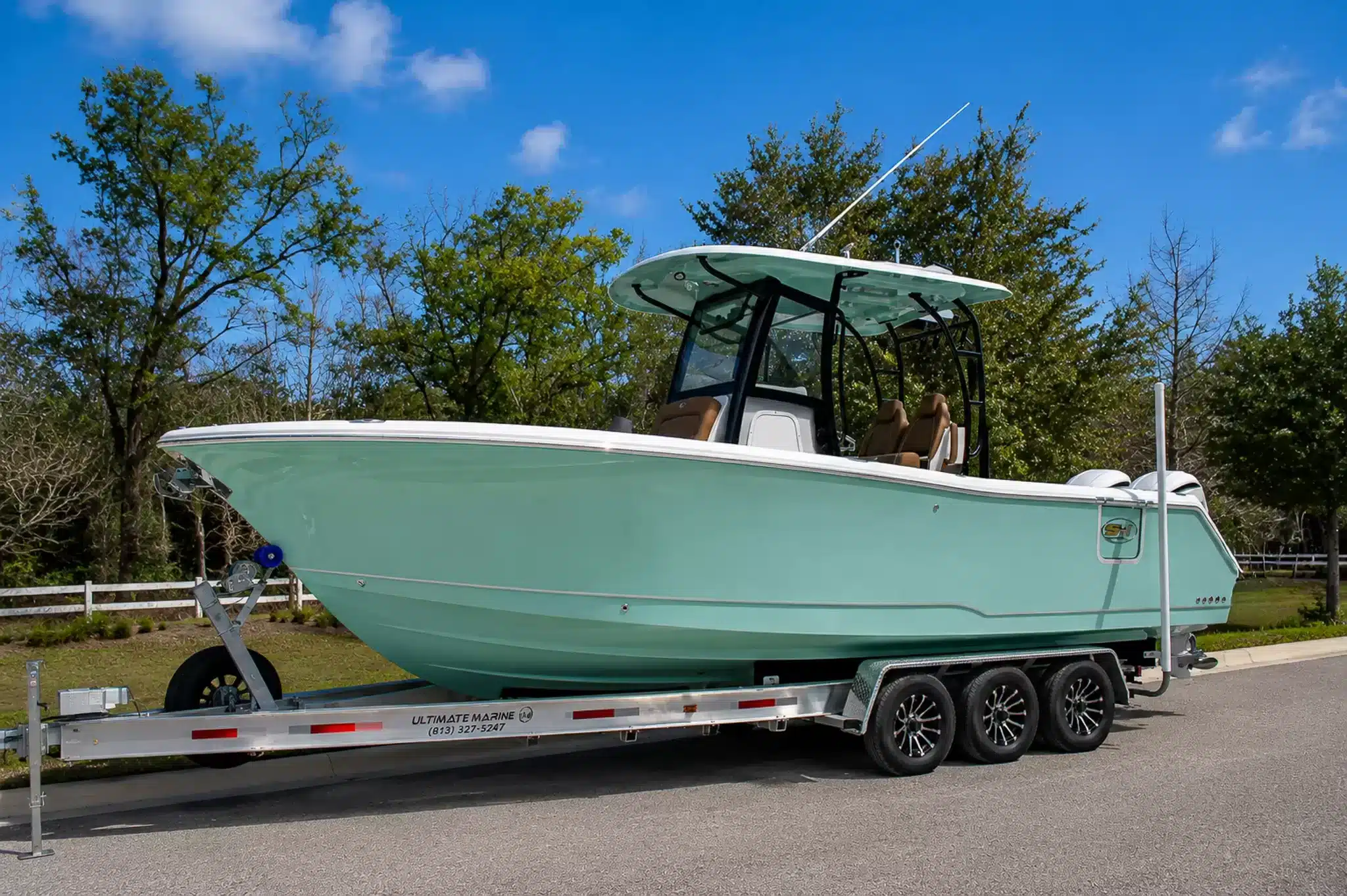 2027 Sea Hunt Ultra 285 SE (SH470) GLACIER GREEN